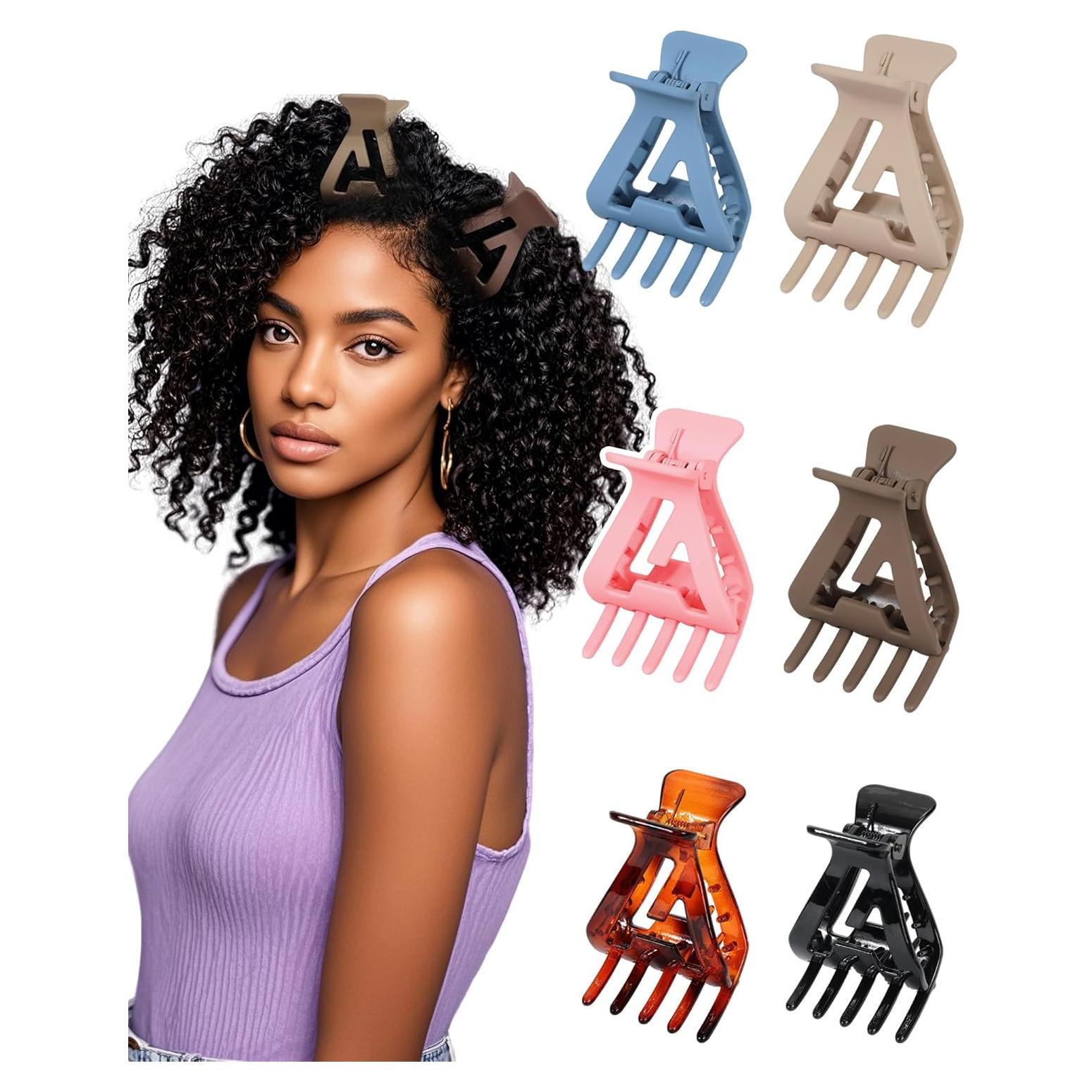 Clip de Raíz para Cabello Rizado NAISIER - 6 Piezas