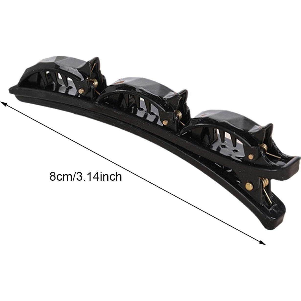 Clips de Cabello Trenzados Labriciyon - 2 Pcs, Pico de Pato