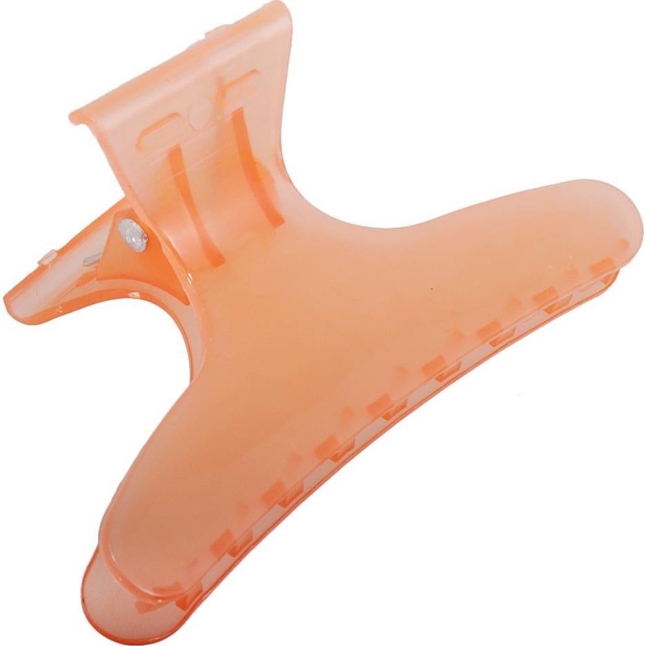 12 Clips de Plástico Mariposa Qfauto para Cabello 8cm Multicolor