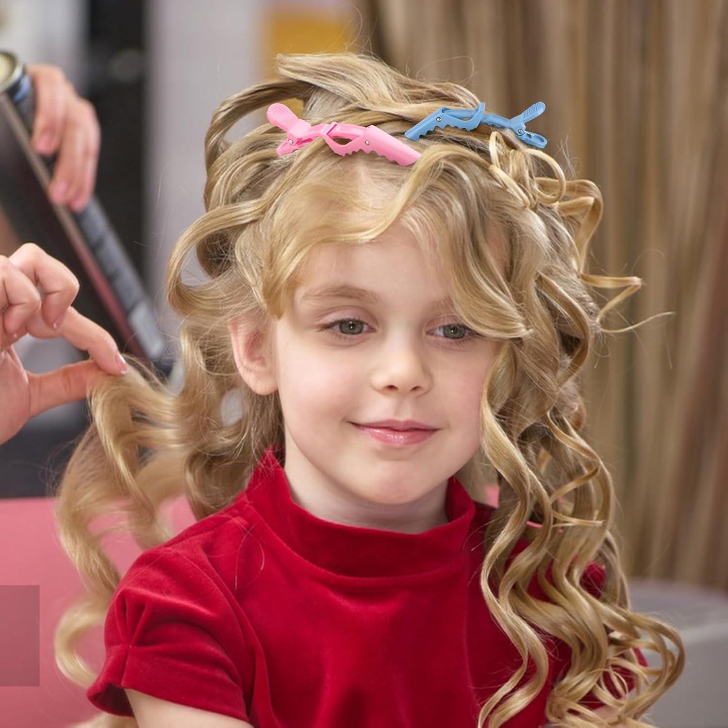 Paquete de 24 Clips de Pelo Cocodrilo ACO-UINT - Multiusos y Resistentes