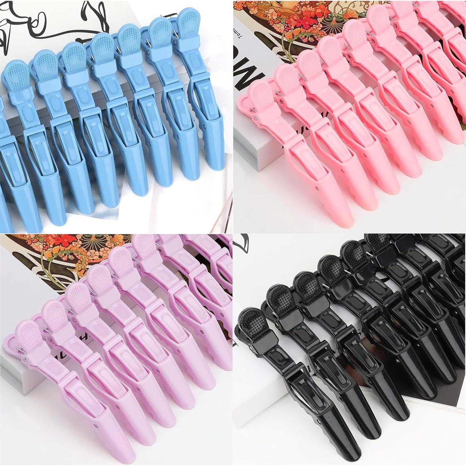 Paquete de 24 Clips de Pelo Cocodrilo ACO-UINT - Multiusos y Resistentes