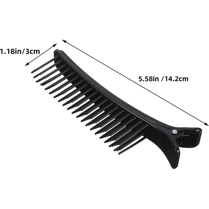 Clips de Agarre para Cabello Didiseaon - 4 Piezas Negros
