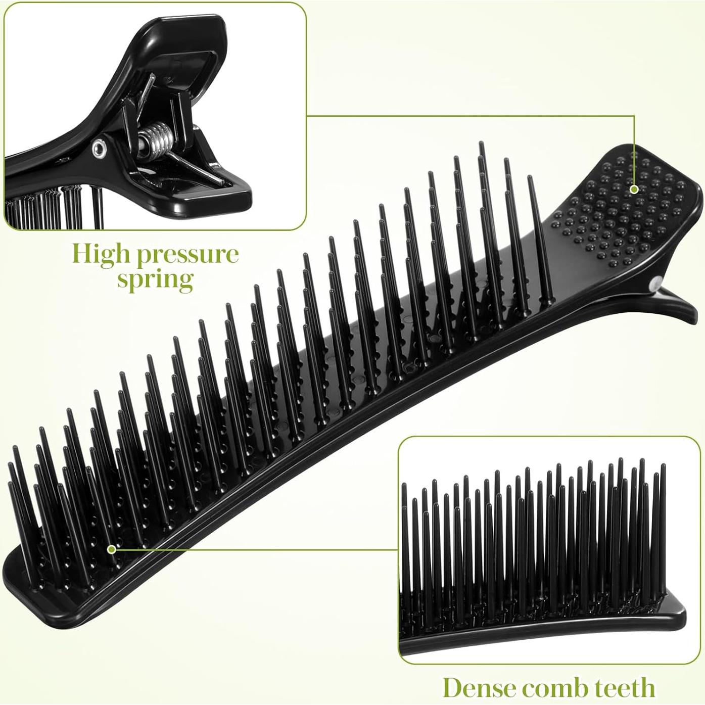 Clips de Agarre para Cabello Didiseaon - 4 Piezas Negros