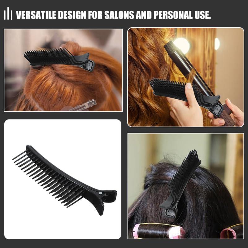 Clips de Agarre para Cabello Didiseaon - 4 Piezas Negros