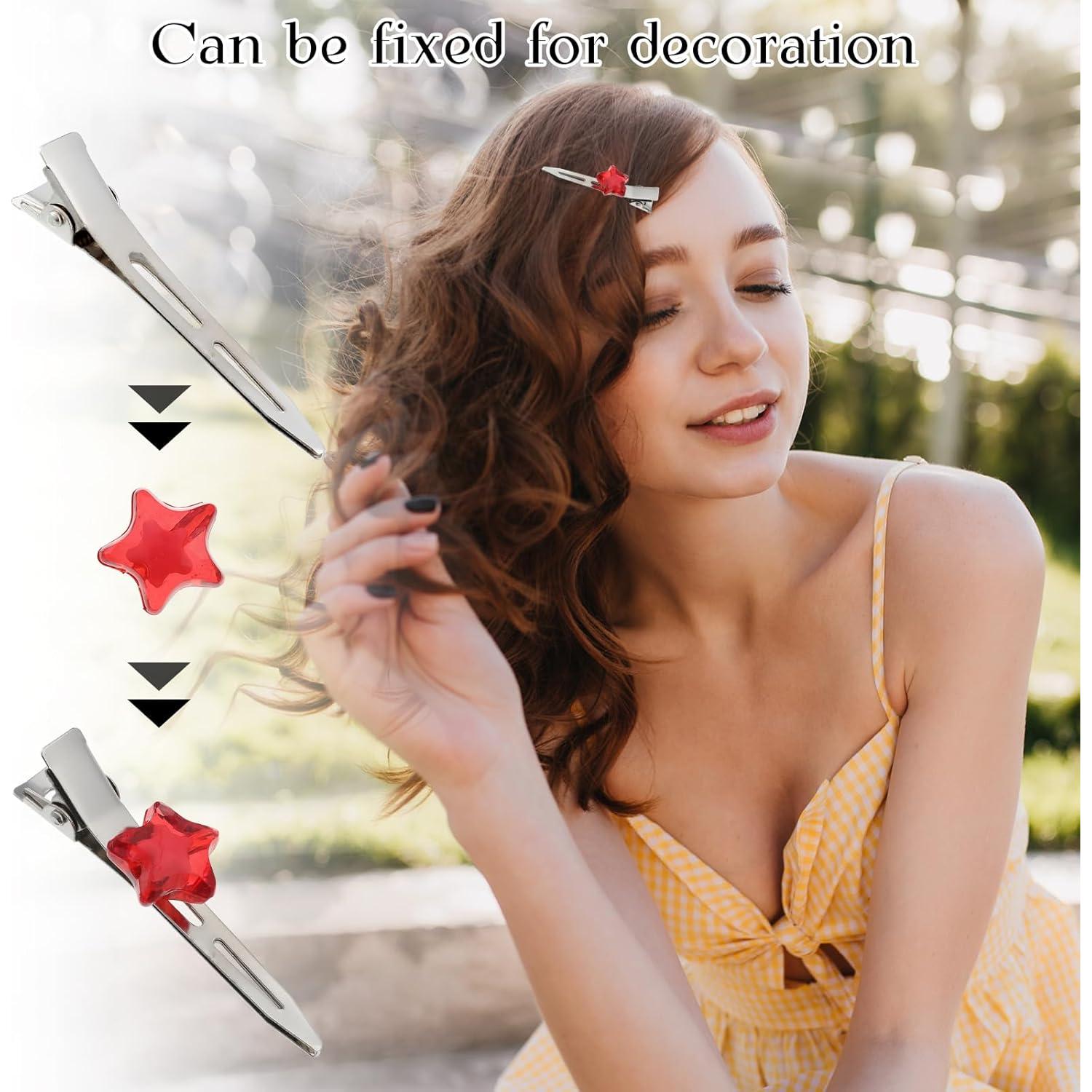 Clips de Metal en Forma de Pato Giantree 30 Piezas 5.5cm