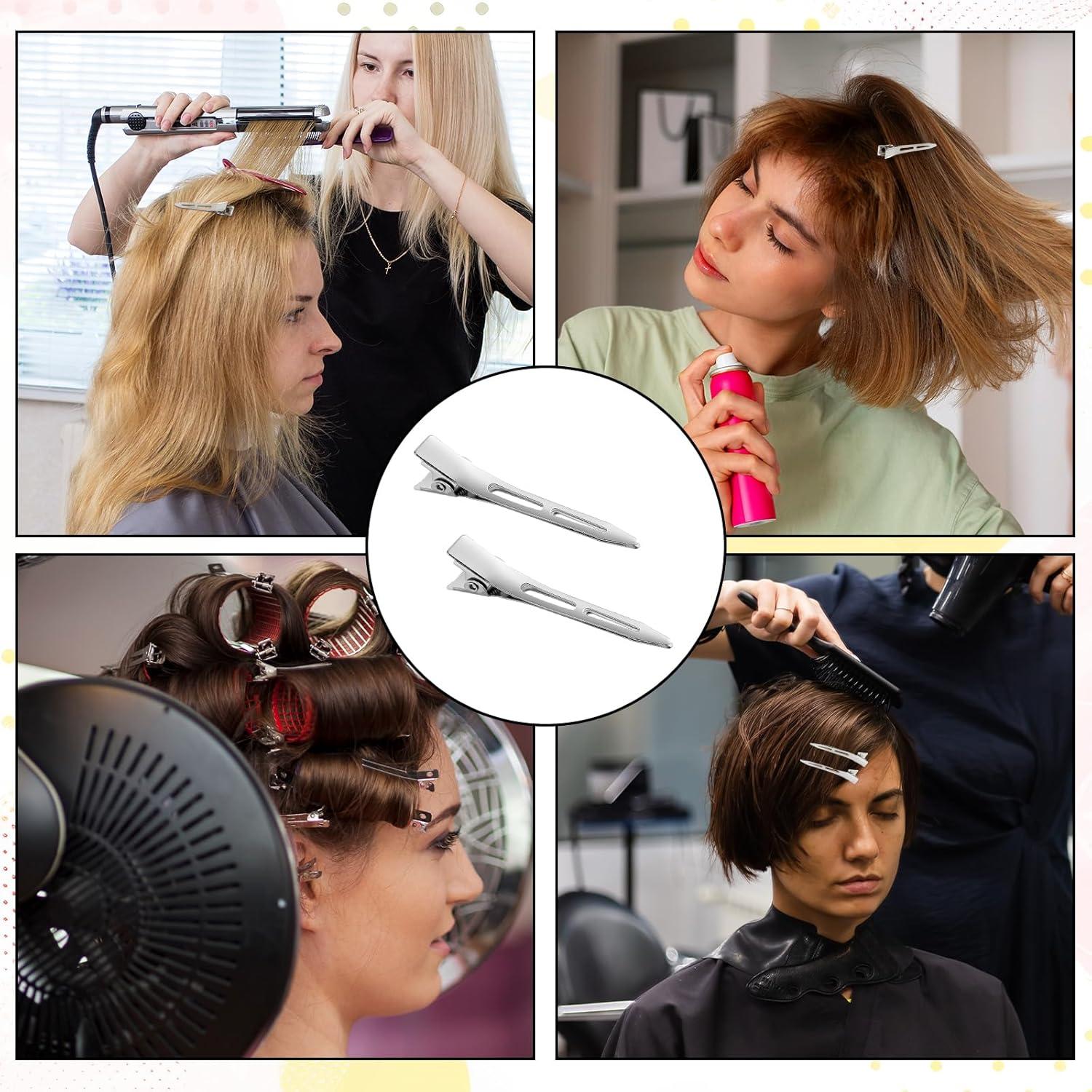 Clips de Metal en Forma de Pato Giantree 30 Piezas 5.5cm