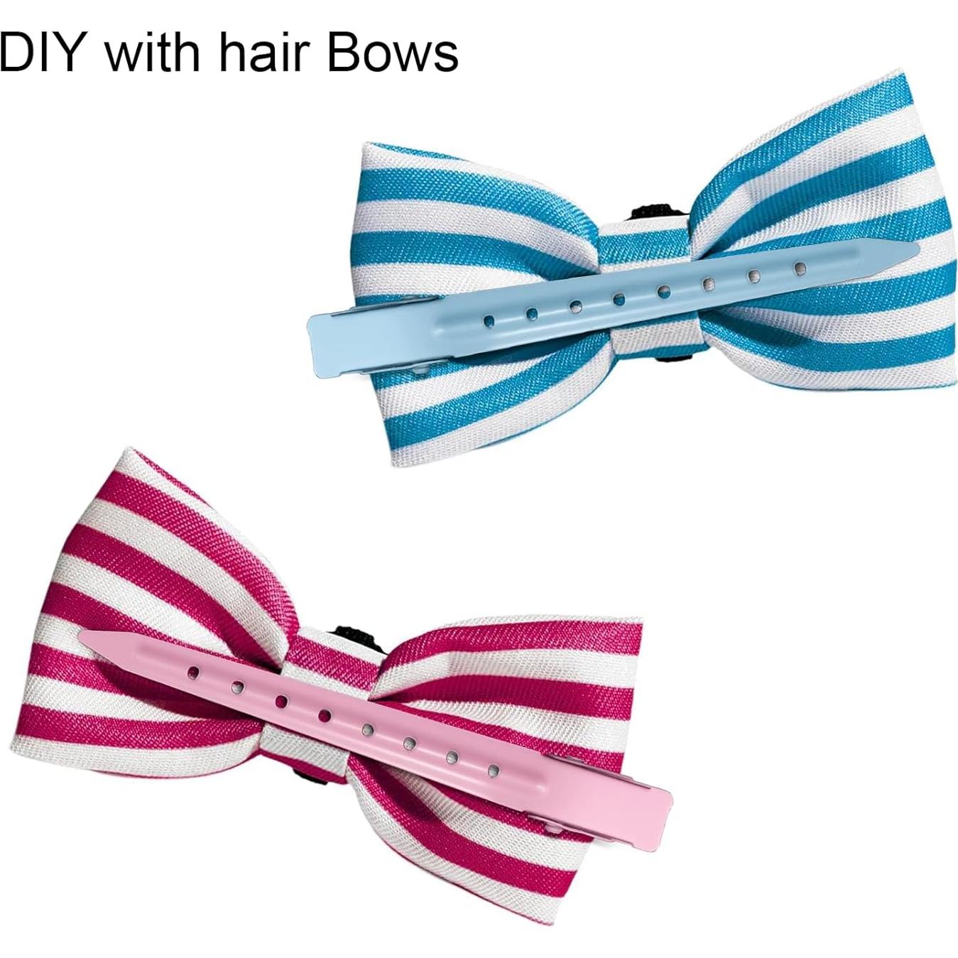 40 Clips de Pato Metal Antioxidante 9 cm Color Mezclado