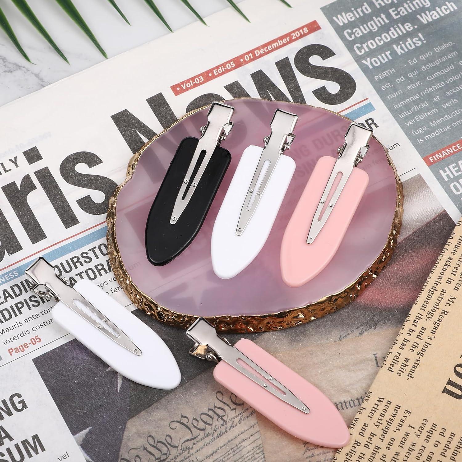 60 Clips para el Cabello Sin Doblados Qulkws - 5.9x1.8 cm