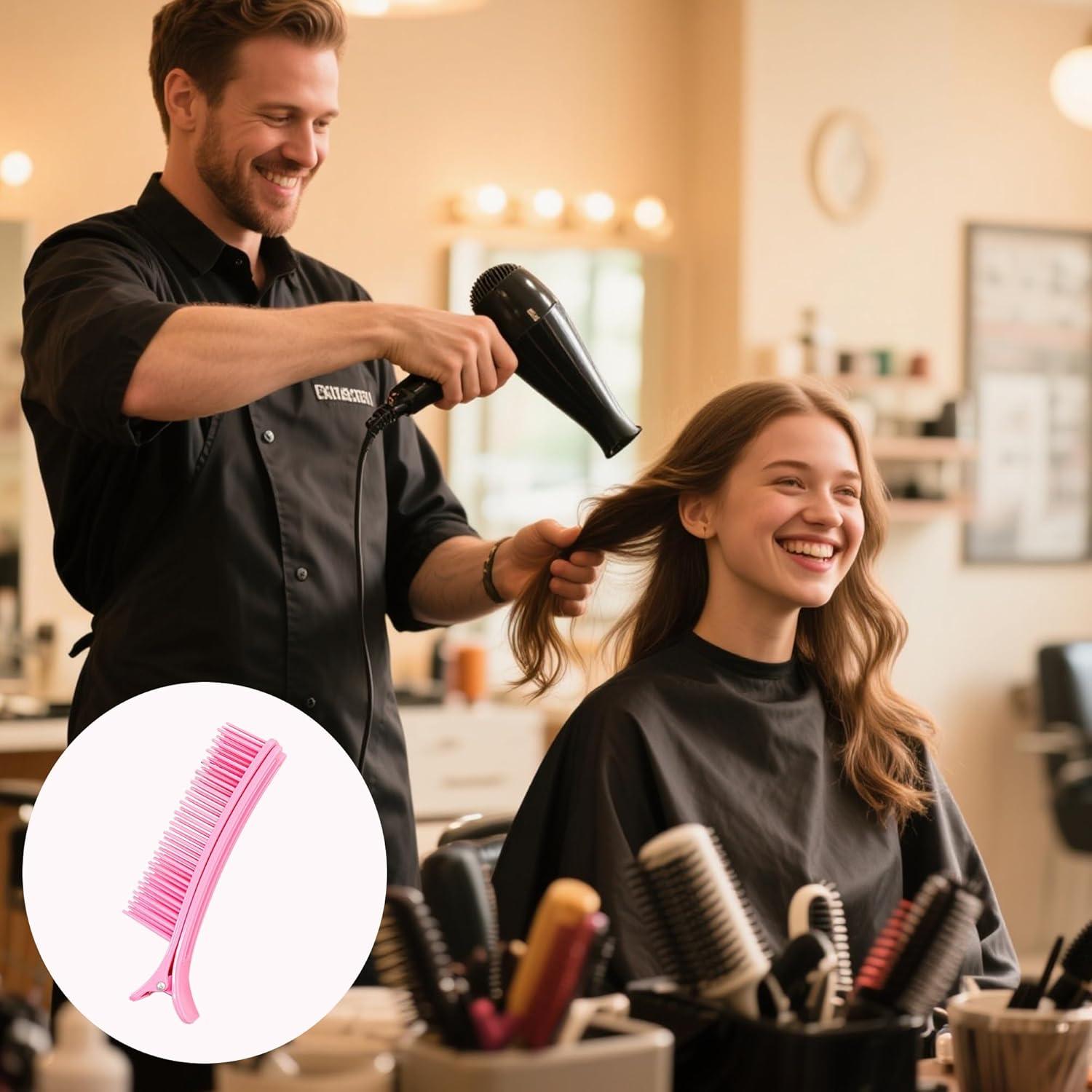 Set de 6 Clips de Agarre para Cabello XLANMAY - 3 Grandes y 3 Pequeños