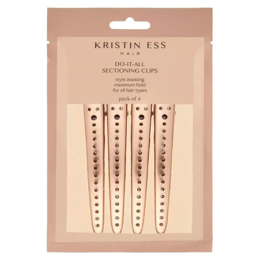 Clips de Sección Kristin Ess - Fuerte Agarre - Paquete de 4