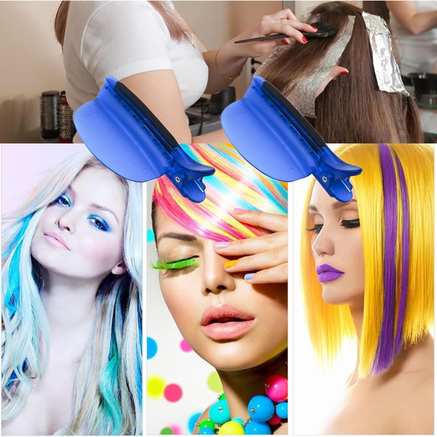 Clips de Sección Profesional Luoperyuan 2 Pcs Azul Aislantes Calor