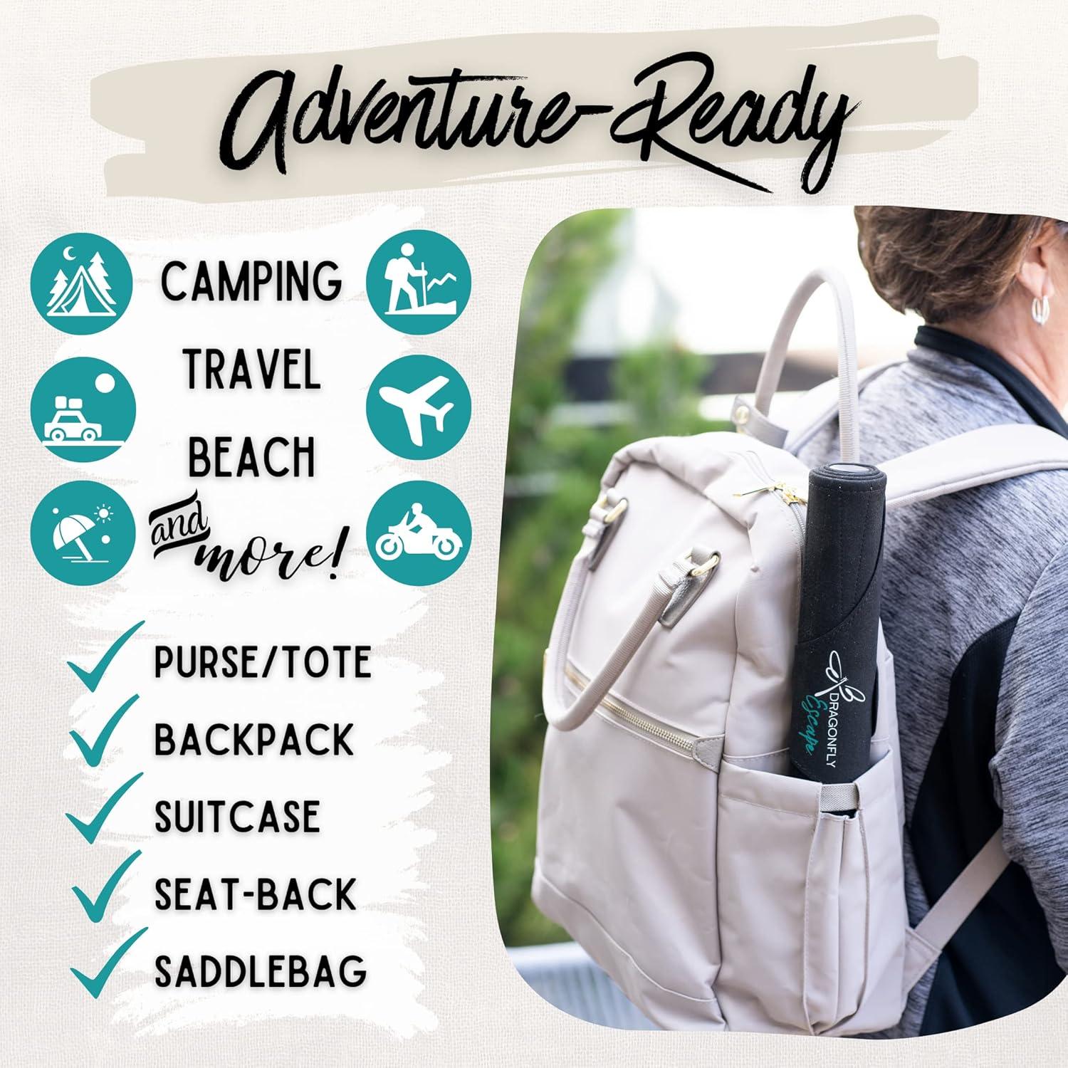 Juego de Backgammon Plegable Dragonfly Escape 38.1x30.5cm