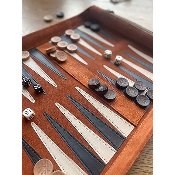 Piedras de Backgammon de Madera de Haya Sondergut 2.54 cm