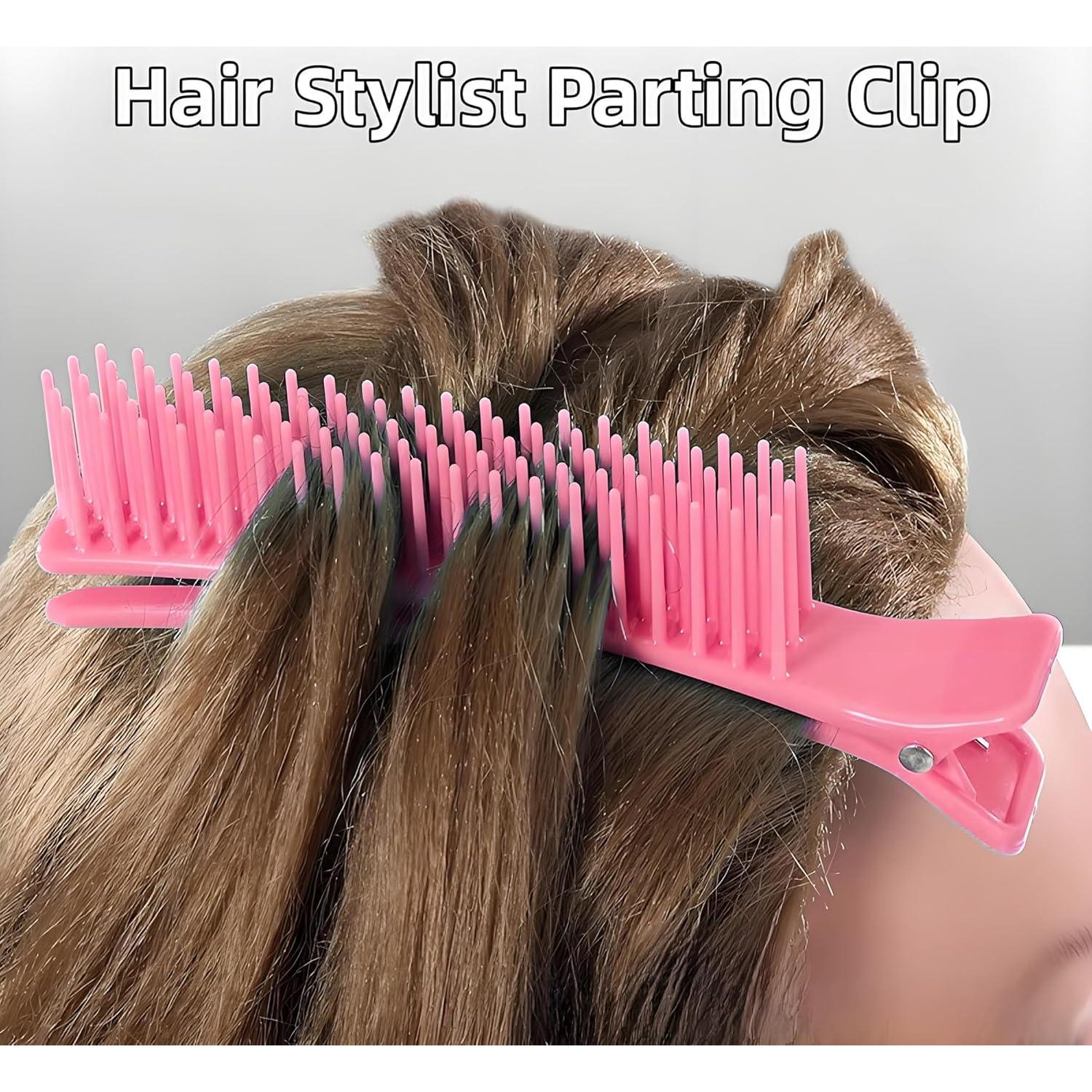 4 Clips de Agarre para Cabello Framar - Mezcla de Colores