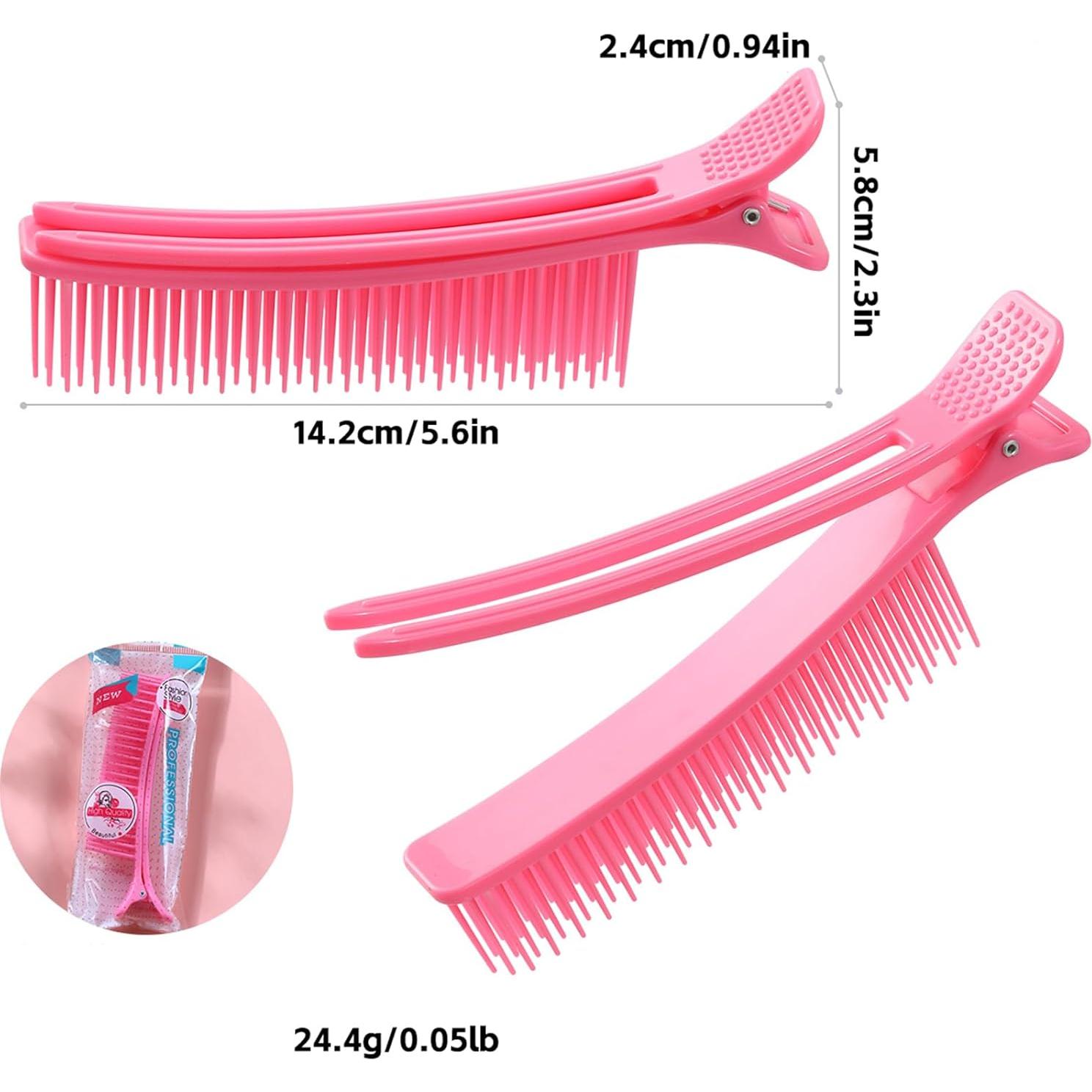 4 Clips de Agarre para Cabello Framar - Mezcla de Colores