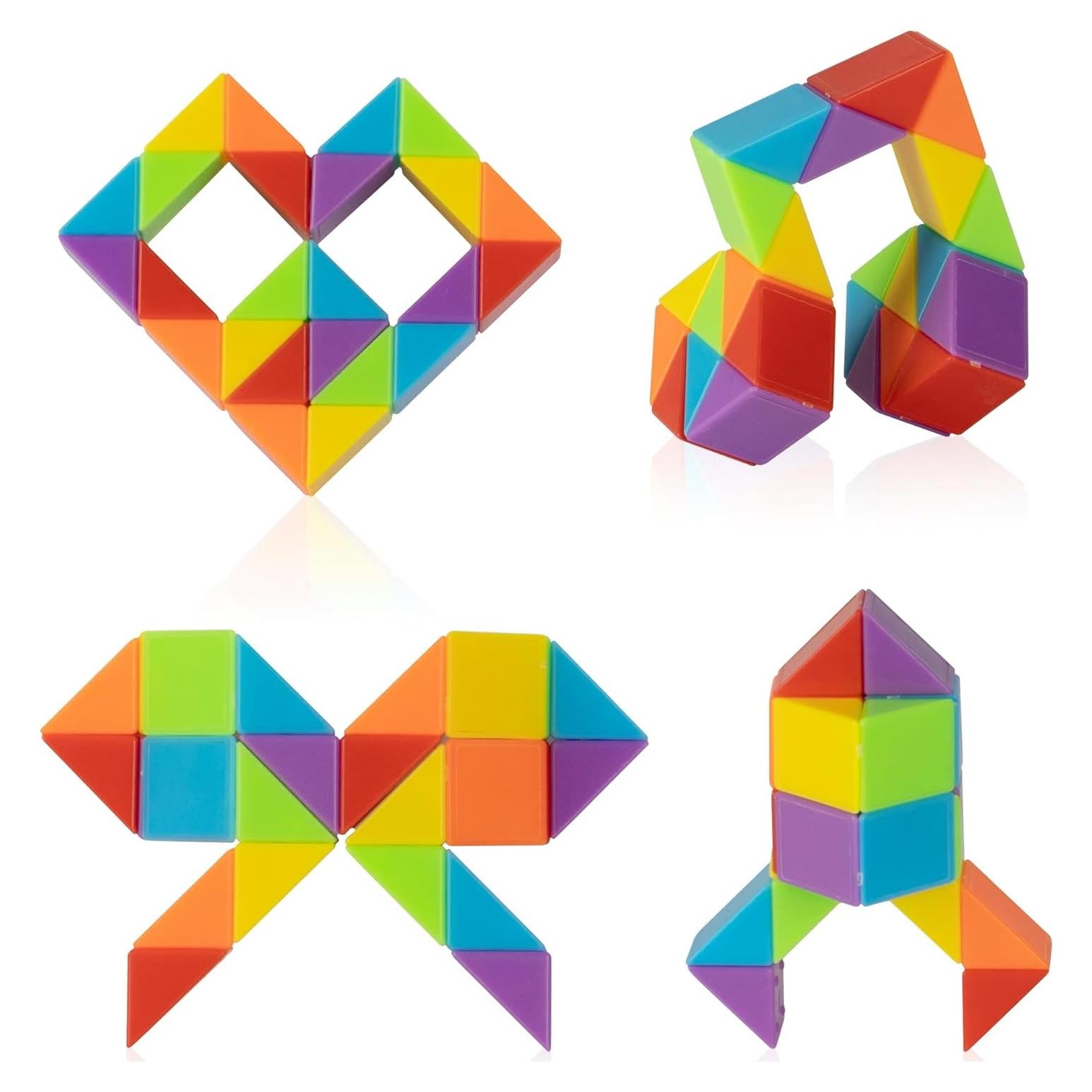 Cubo de Serpiente Mediano Ganowo - 4 Juguetes Sensoriales