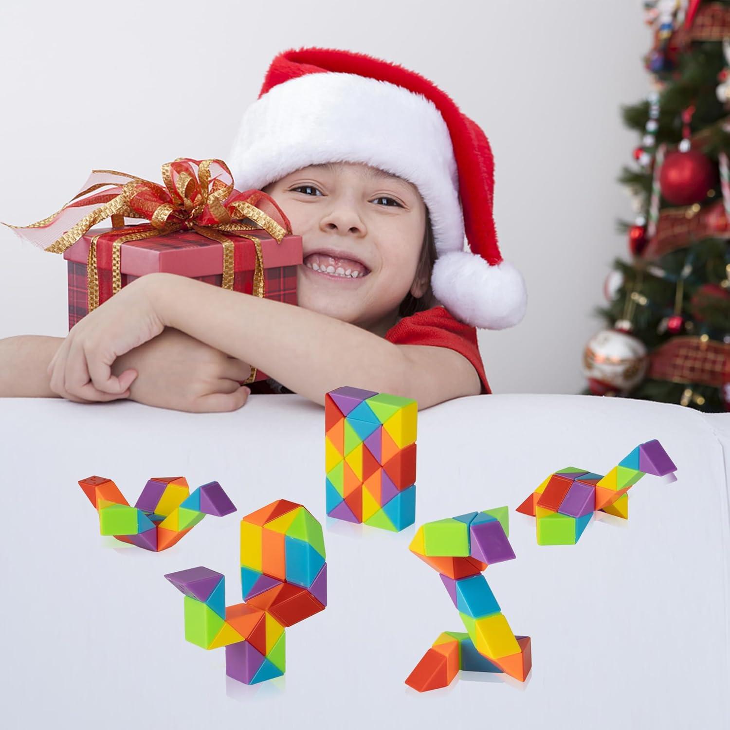 Cubo de Serpiente Mediano Ganowo - 4 Juguetes Sensoriales