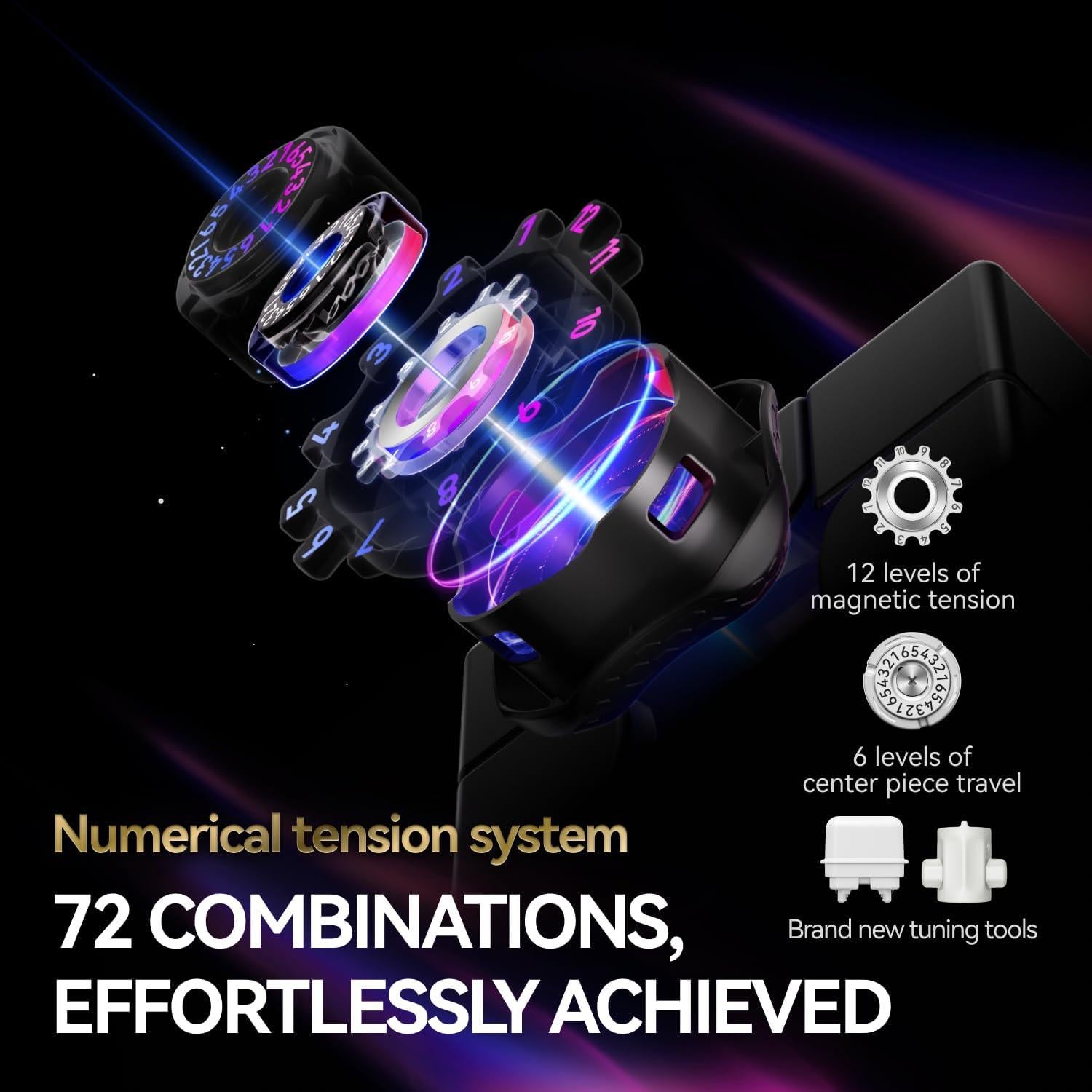 Cubo de Velocidad GAN 16 Maglev 3x3 Magnético 260g