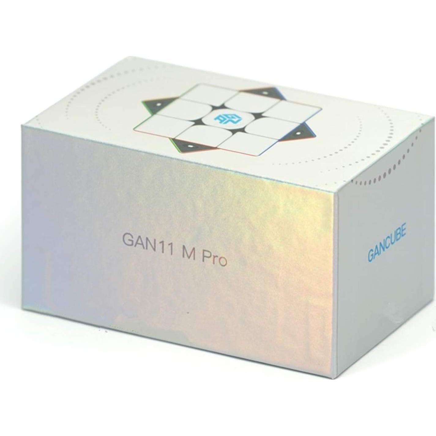 Cubo Velocista Magnético GAN 11 M Pro 3x3 Negro Sin Pegatinas