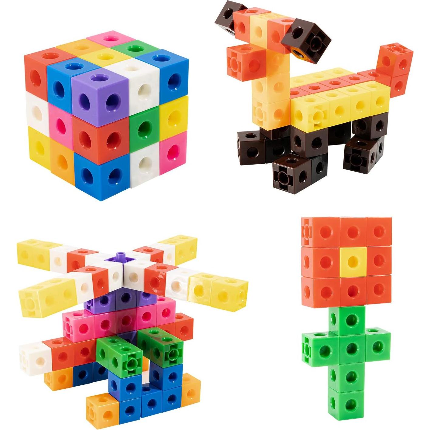 Juego de Cubos Enlazables TOYLI 100 Piezas Juguete Educativo