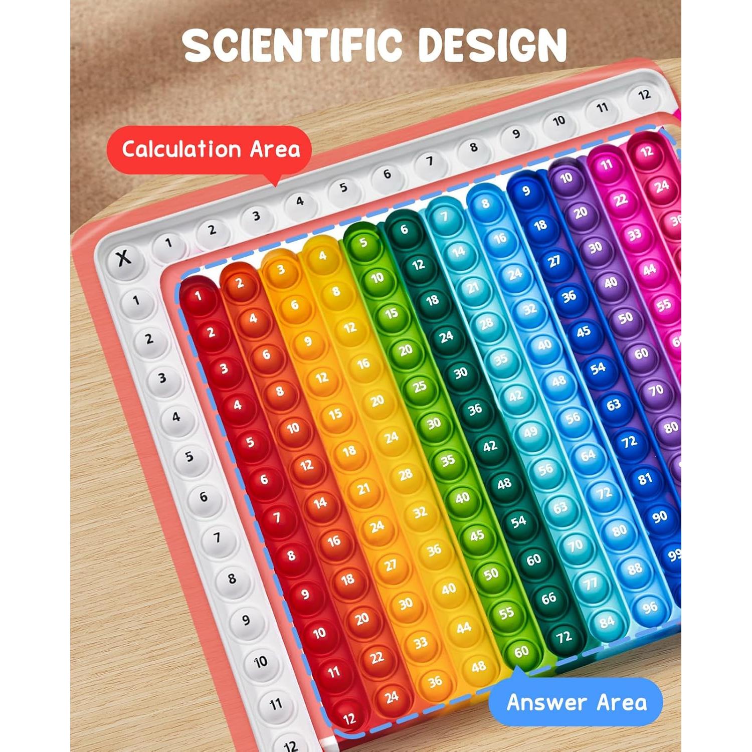 Tarjetas de Flash JoyCat Matemáticas 288 Piezas para Niños