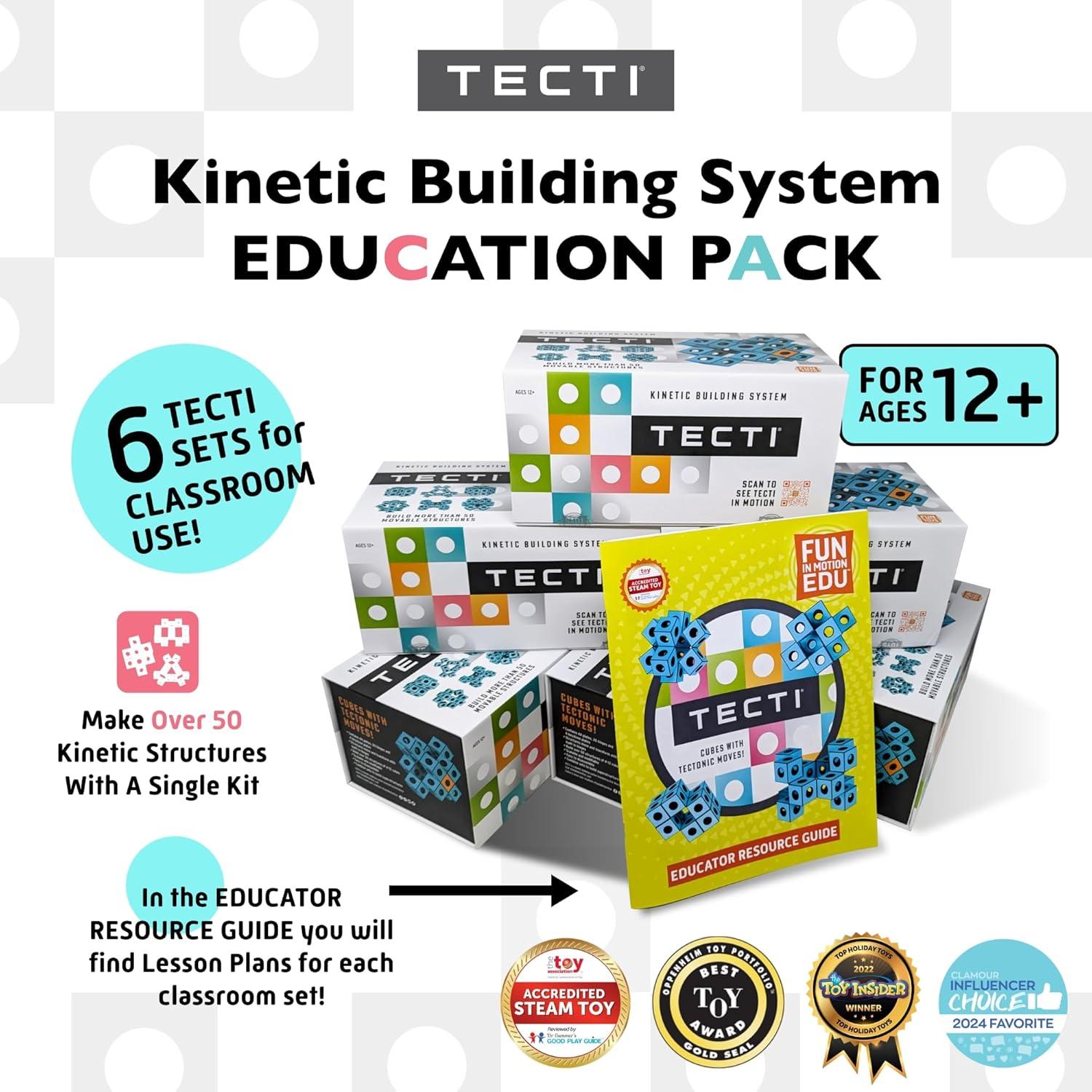 Paquete Educativo TECTI Kinetic - Cubos STEM Dinámicos