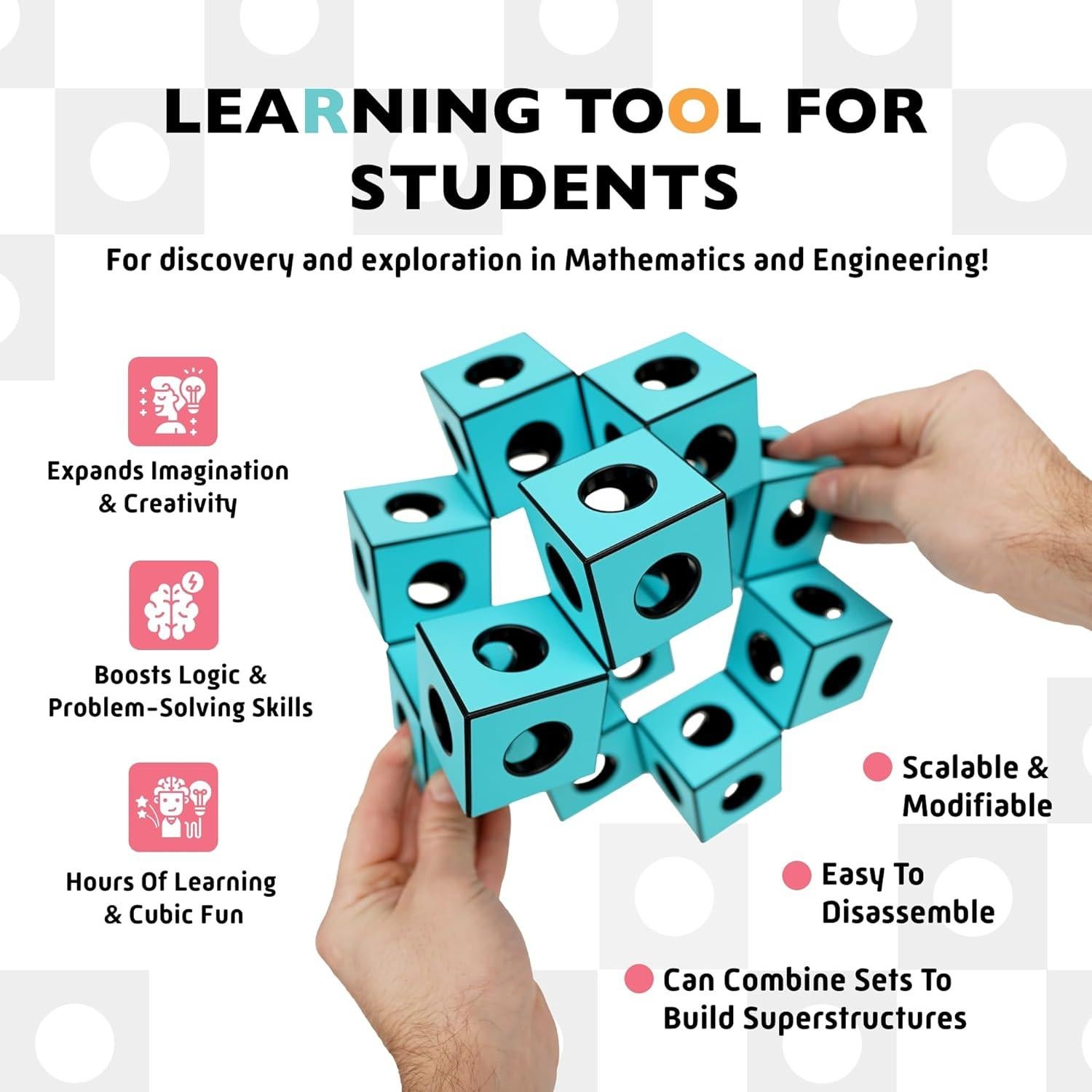 Paquete Educativo TECTI Kinetic - Cubos STEM Dinámicos