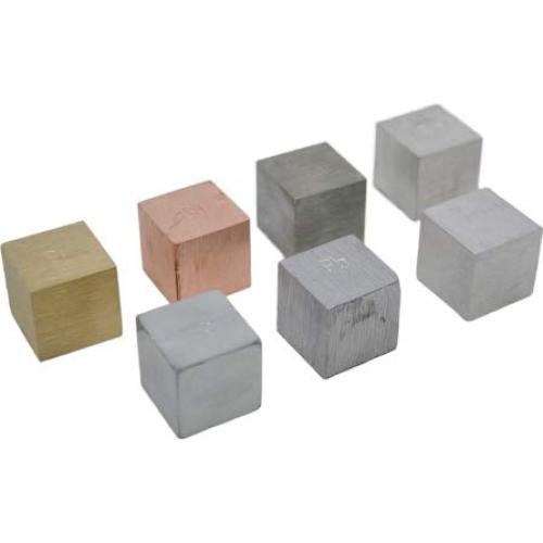 Juego de Cubos de Densidad EISCO - 7 Metales - 20mm