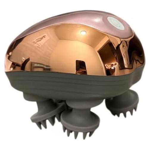 Masajeador Eléctrico EaseHead Inalámbrico para Cuero Cabelludo - Oro