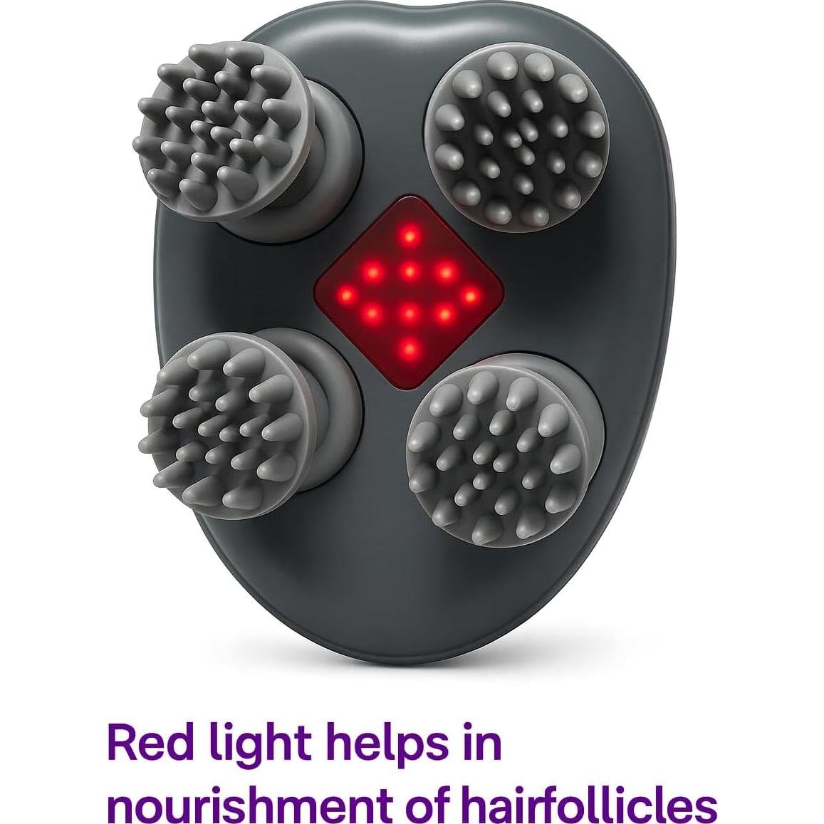 Masajeador Eléctrico EaseHead Inalámbrico para Cuero Cabelludo - Oro