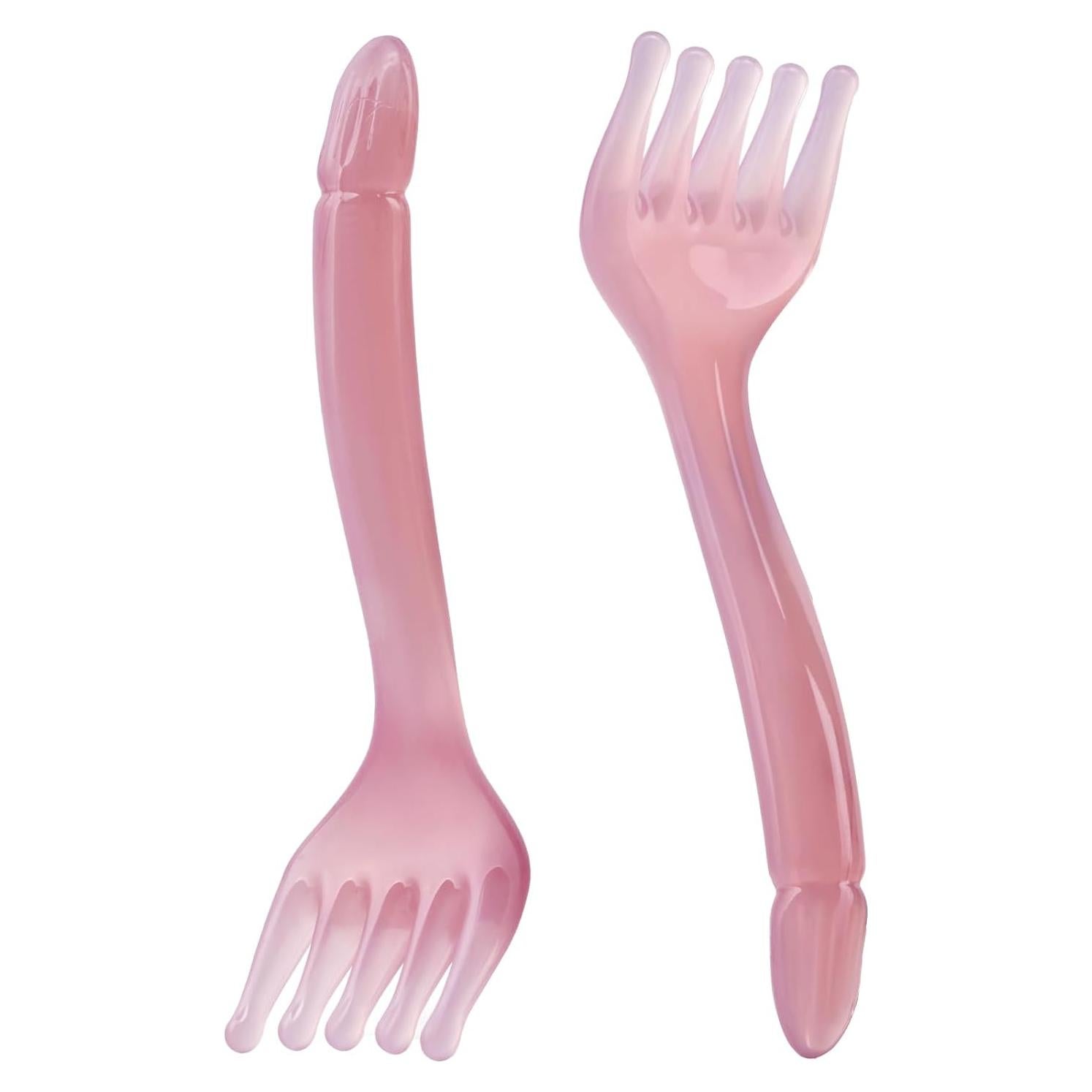 Masajeadores Manuales de Cuero Cabelludo MoyRetty - 2 Piezas Rosa