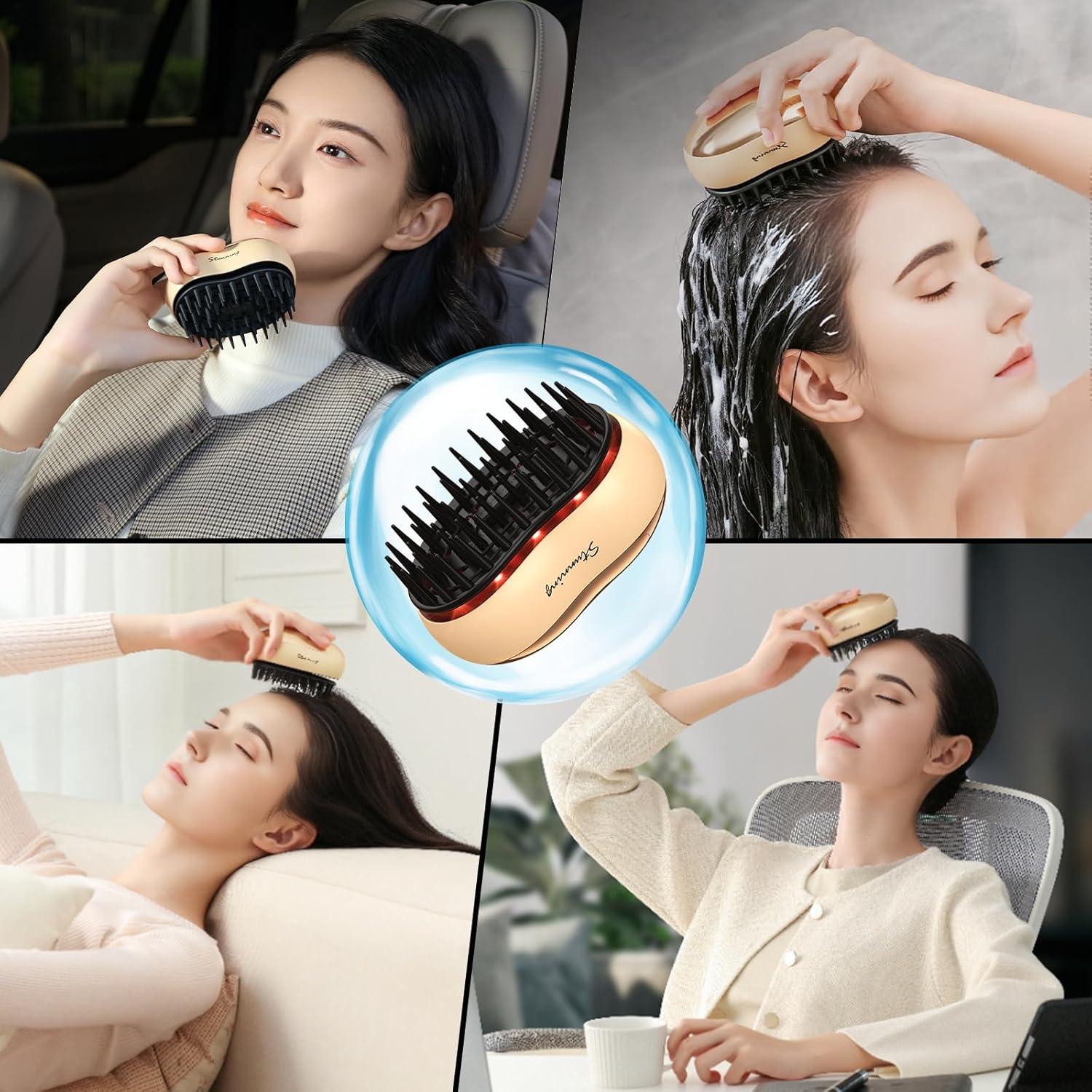 Masajeador Eléctrico de Cabeza JUSTHERE JK 928 con 2 Velocidades