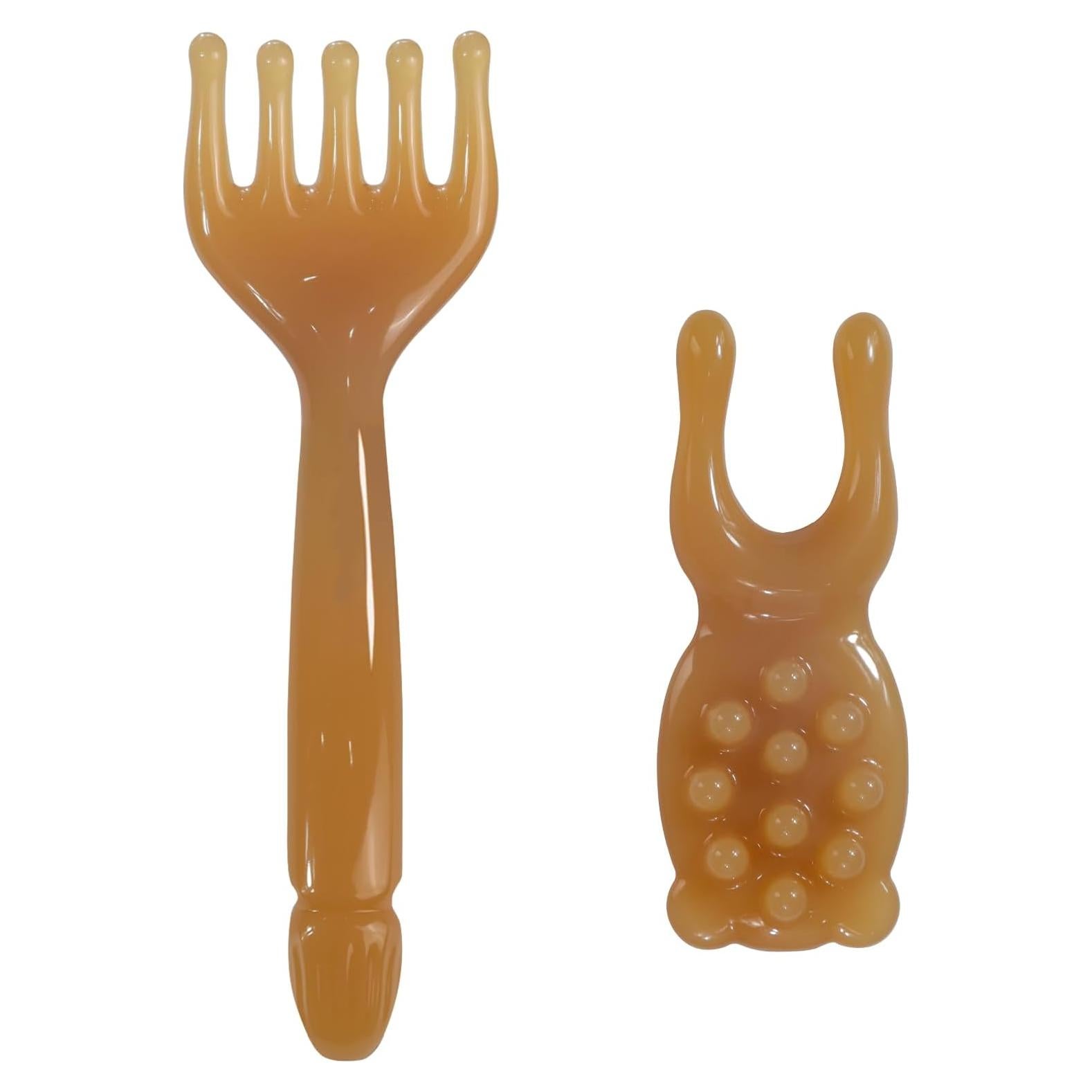 Masajeador de Cabeza DUAIU Gua Sha Facial y Cuero Cabelludo