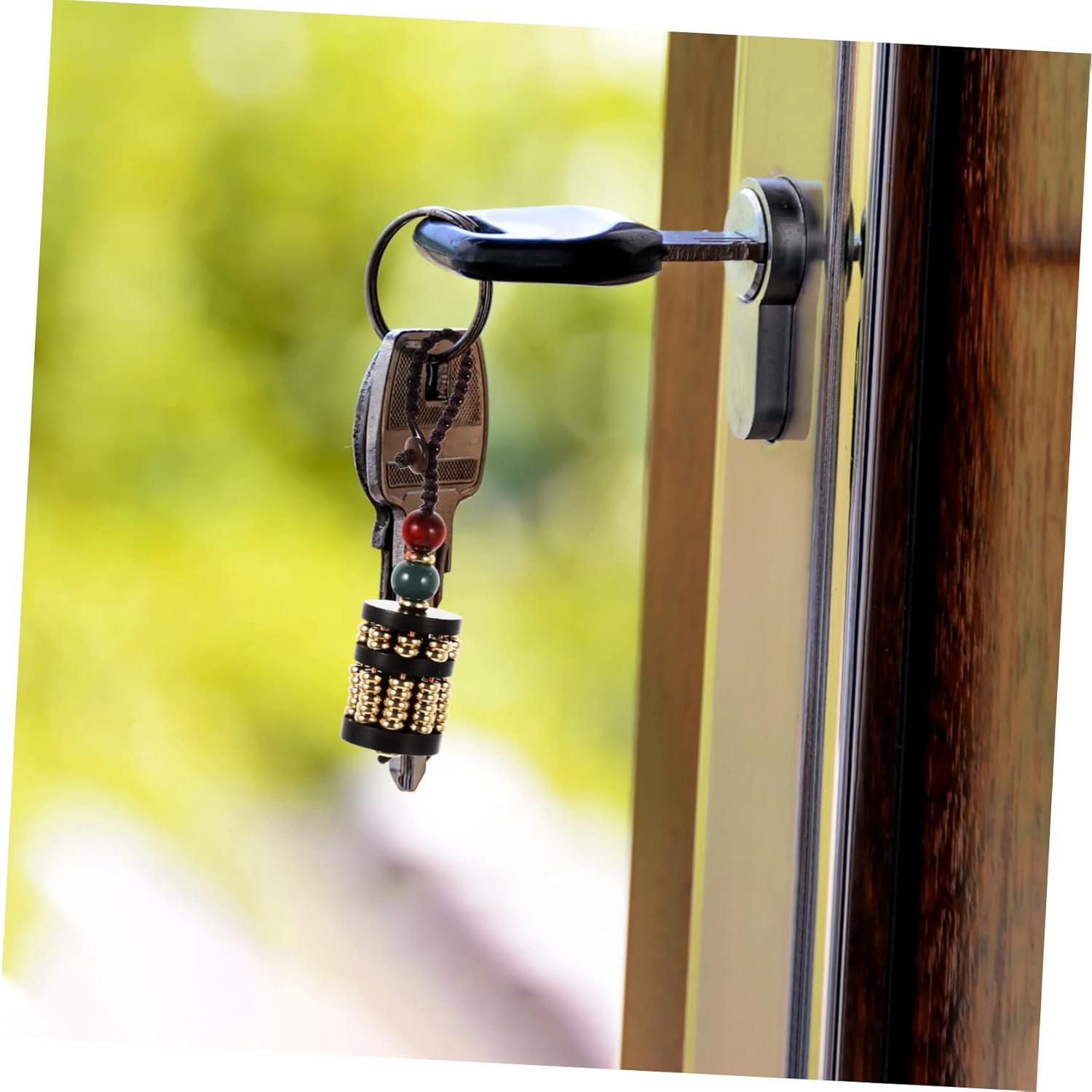 Abacus Keychain for Boys and Girls Decorative Mini Abacus Pendant Keychain Decor Hanging Car