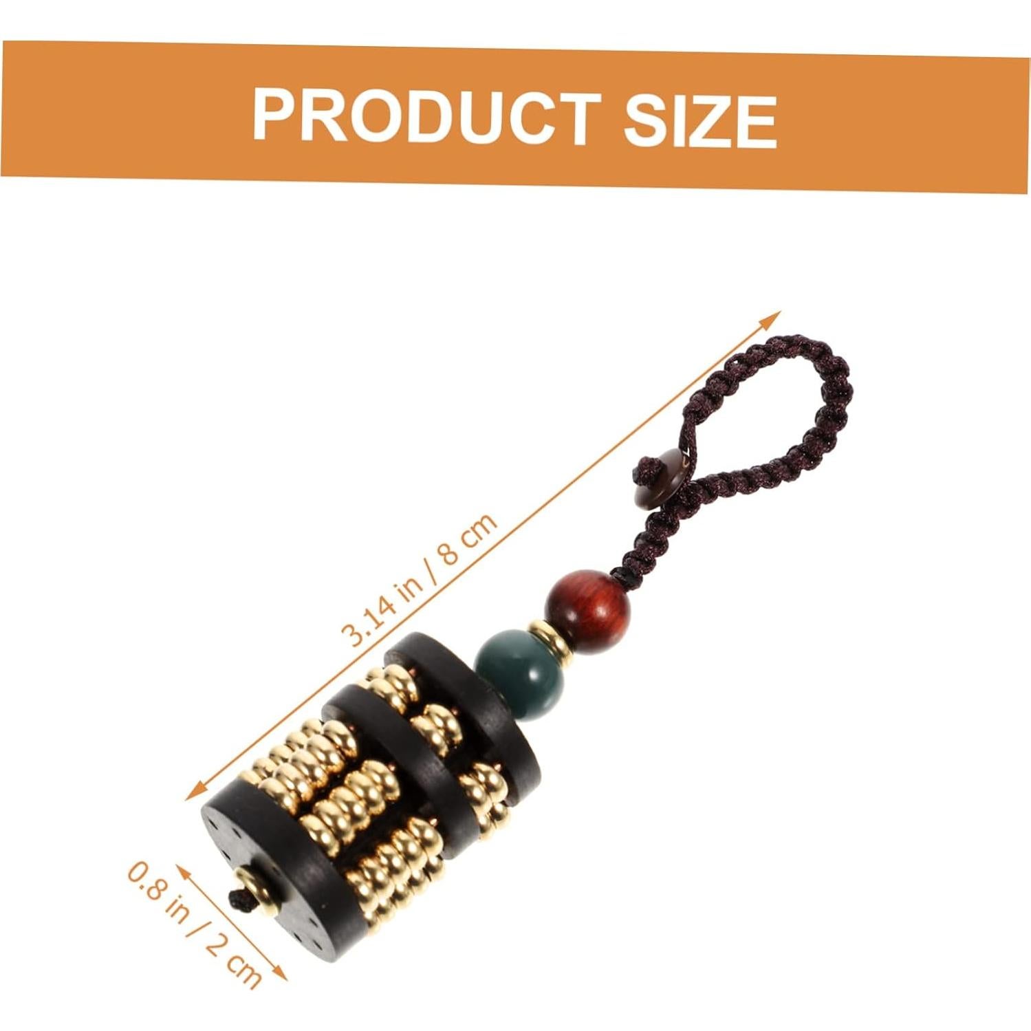 Abacus Keychain for Boys and Girls Decorative Mini Abacus Pendant Keychain Decor Hanging Car
