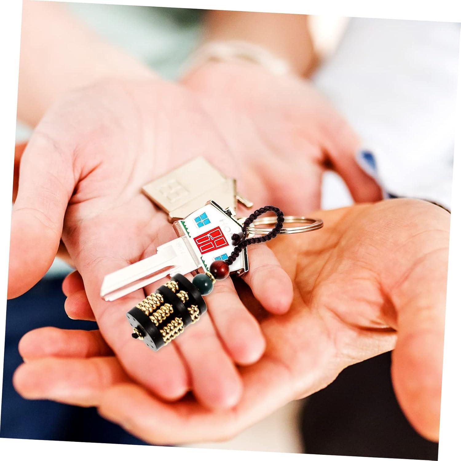 Abacus Keychain for Boys and Girls Decorative Mini Abacus Pendant Keychain Decor Hanging Car