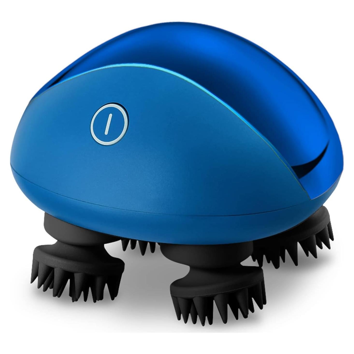 Masajeador de cuero cabelludo Breo Mini inalámbrico IPX7 azul