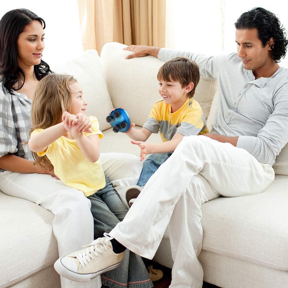 Masajeador de cuero cabelludo Breo Mini inalámbrico IPX7 azul