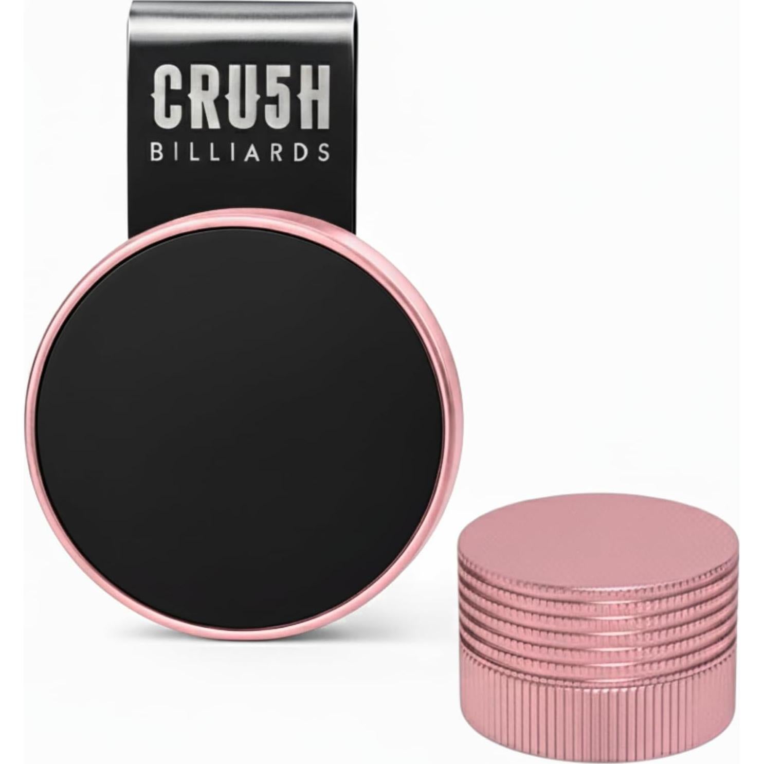 Soporte de Tiza Magnético Cru5h Billiards con Clip y Tapa