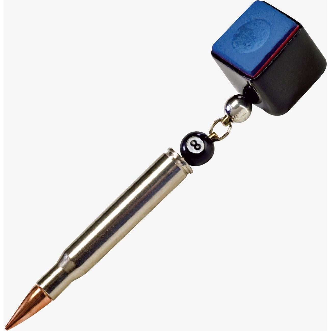 Chalker de Bala Chalk Box Negro con Tiza y Raspador