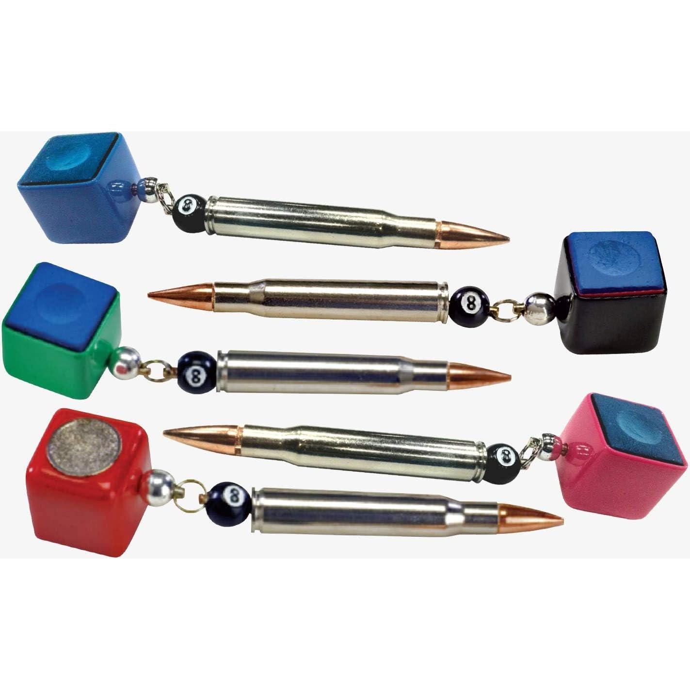 Chalker de Bala Chalk Box Negro con Tiza y Raspador