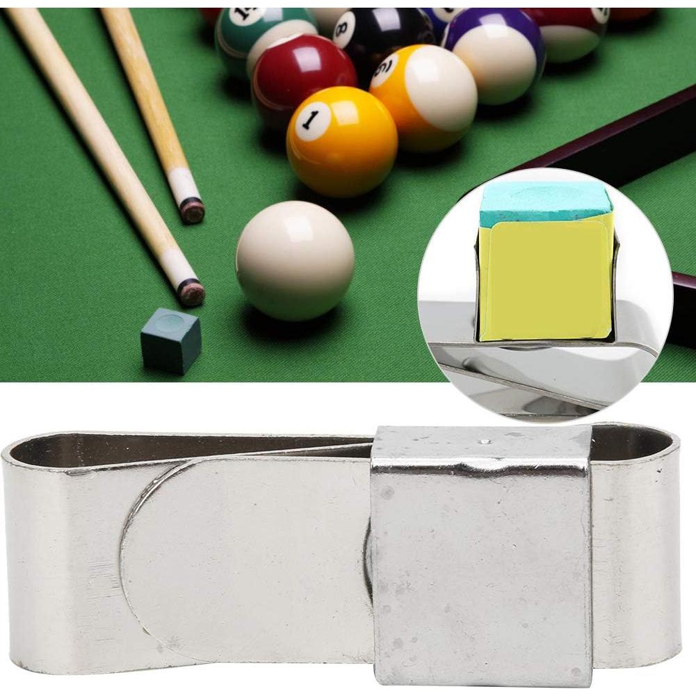 Soporte de Tiza Magnético Alomejor para Billar - Acero Inoxidable