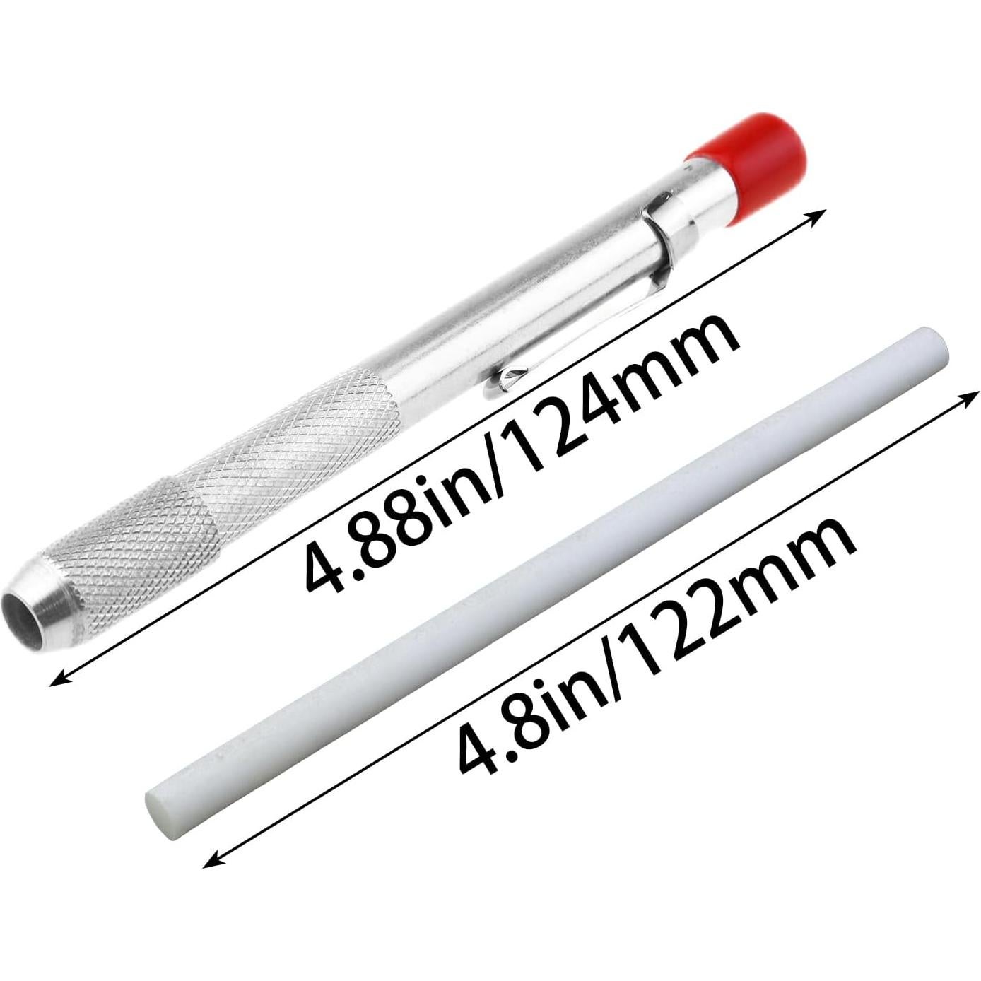 Lápiz de Piedra de Jabón MEETOOT con 3 Recargas - 24.99 cm