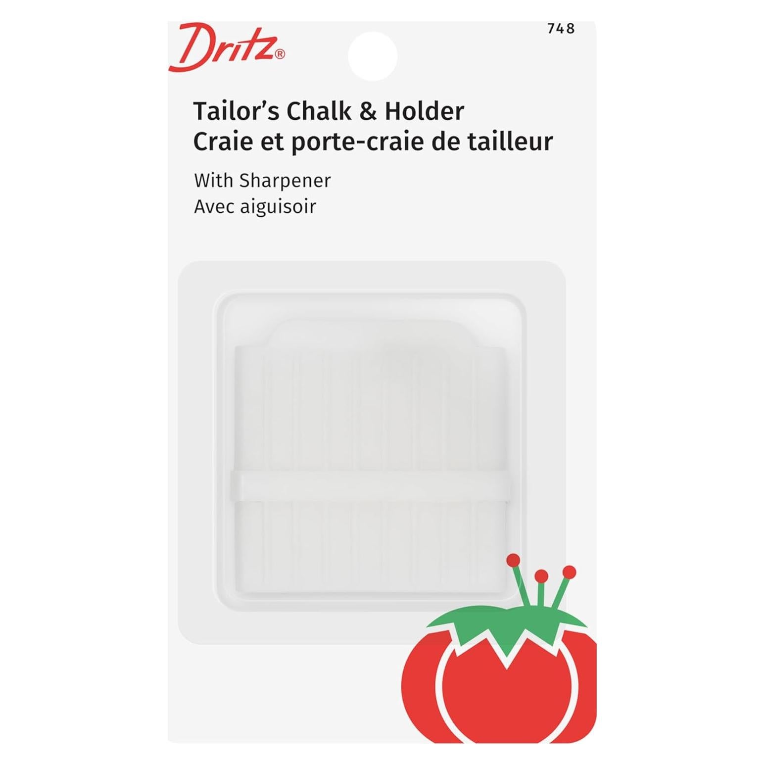 Soporte de Tiza Dritz 748 con Afilador y 2 Tizas