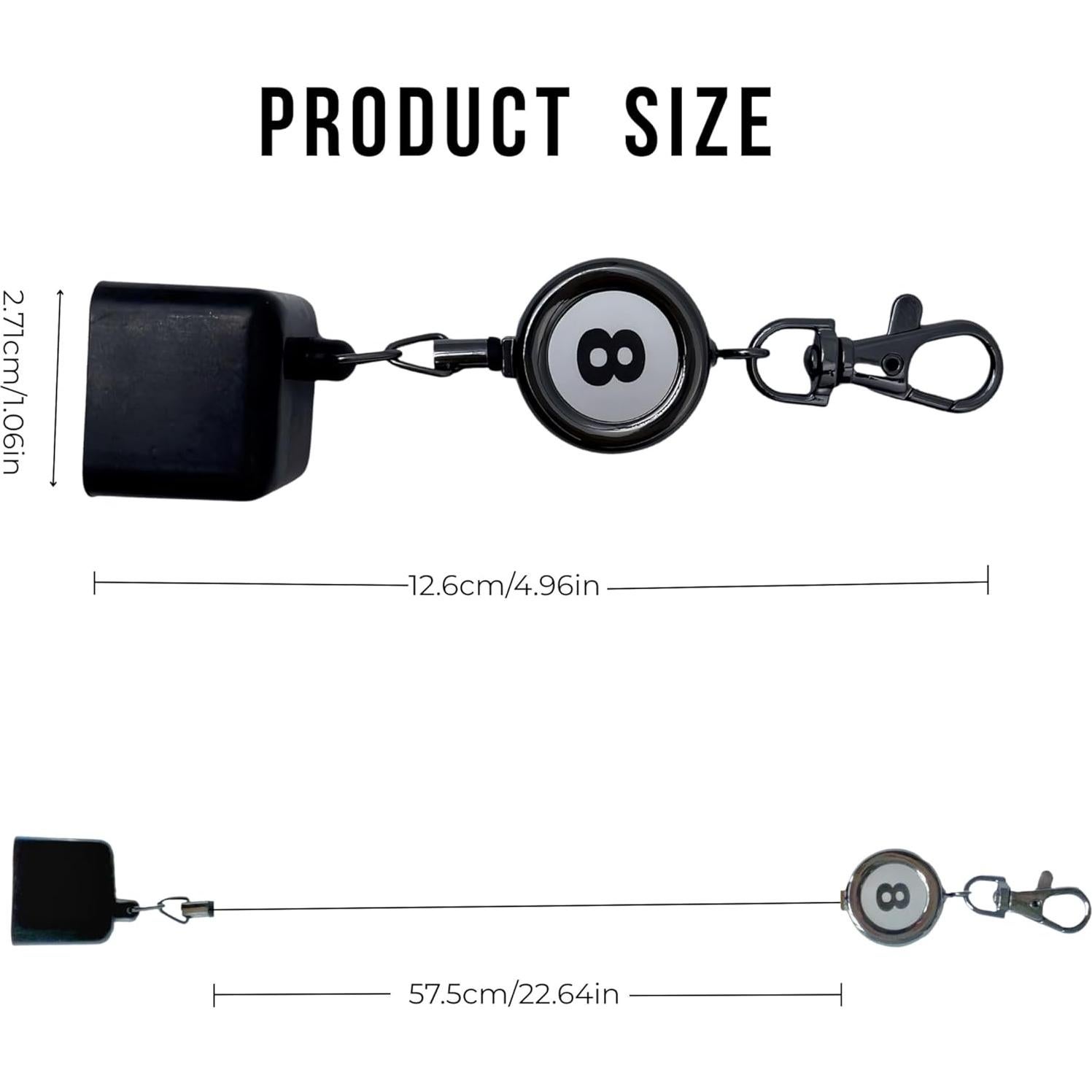 Soportes Retráctiles para Tiza de Billar Leoriaie - 2 Pack