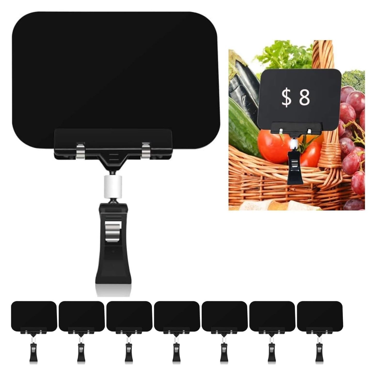 Soporte de Carteles Mlici Clip 20.8x14.7cm, Paquete de 8