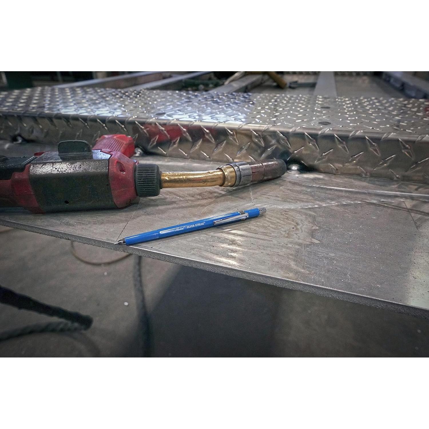 Marcador Markal Silver-Streak 96006 con afilador y mina