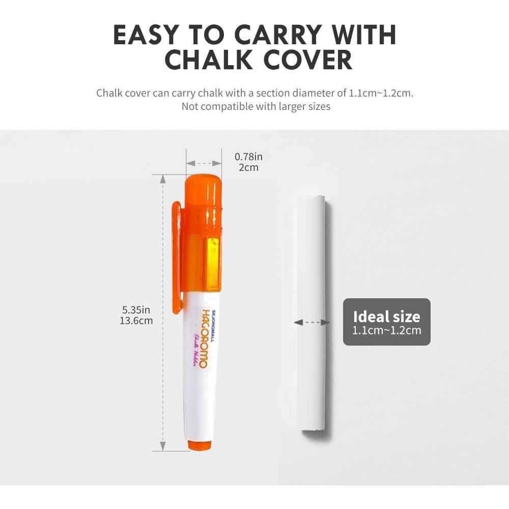 Soporte de Tiza HAGOROMO Verde con Imán y Tiza Incluida