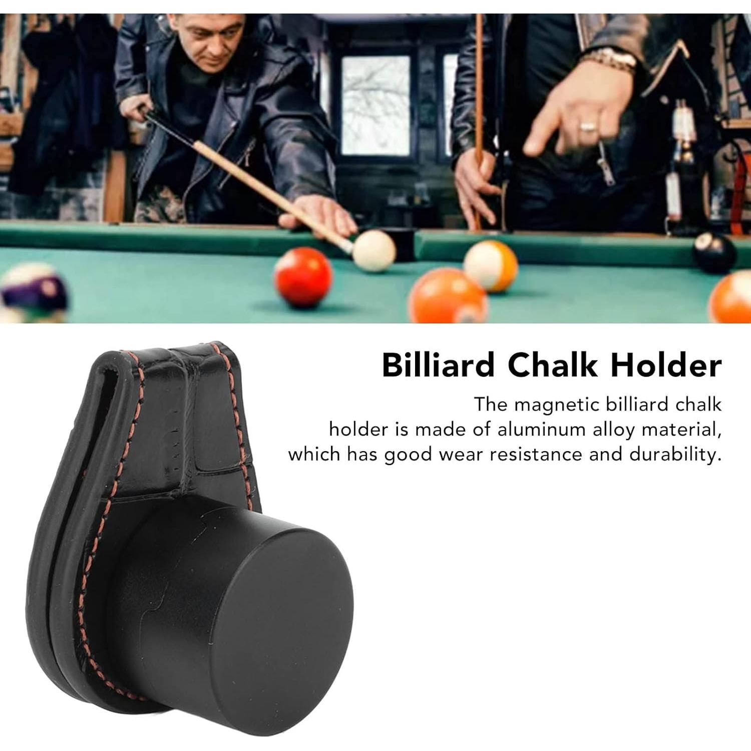 Soporte Magnético de Tiza de Billar Topyond - Clip Portátil
