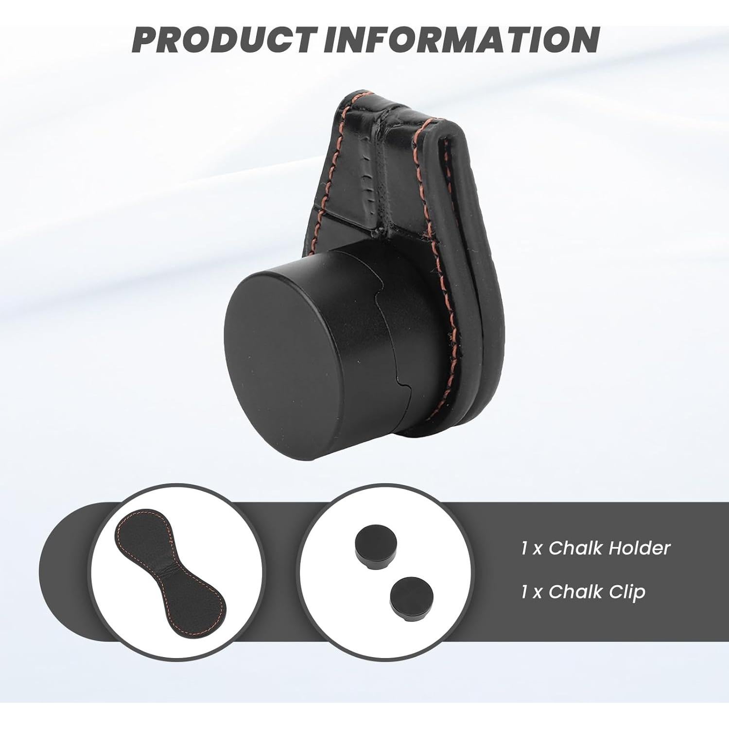 Soporte Magnético de Tiza de Billar Topyond - Clip Portátil